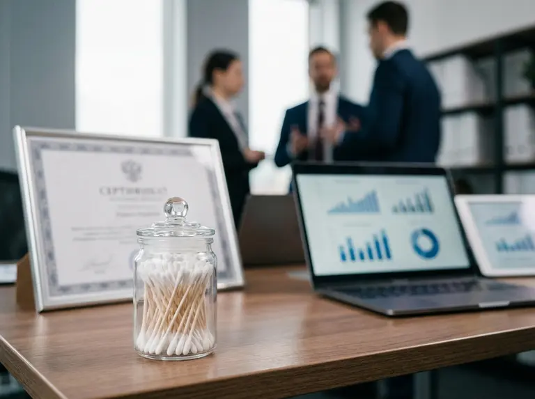 Сертификация ватных палочек 